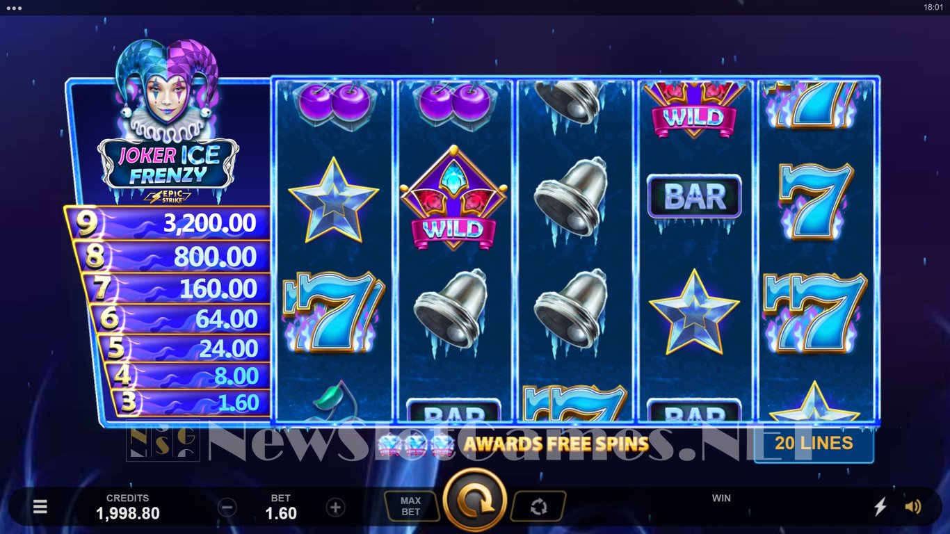 Joker Ice Frenzy Slot Slot Image in Demo - pic. 3