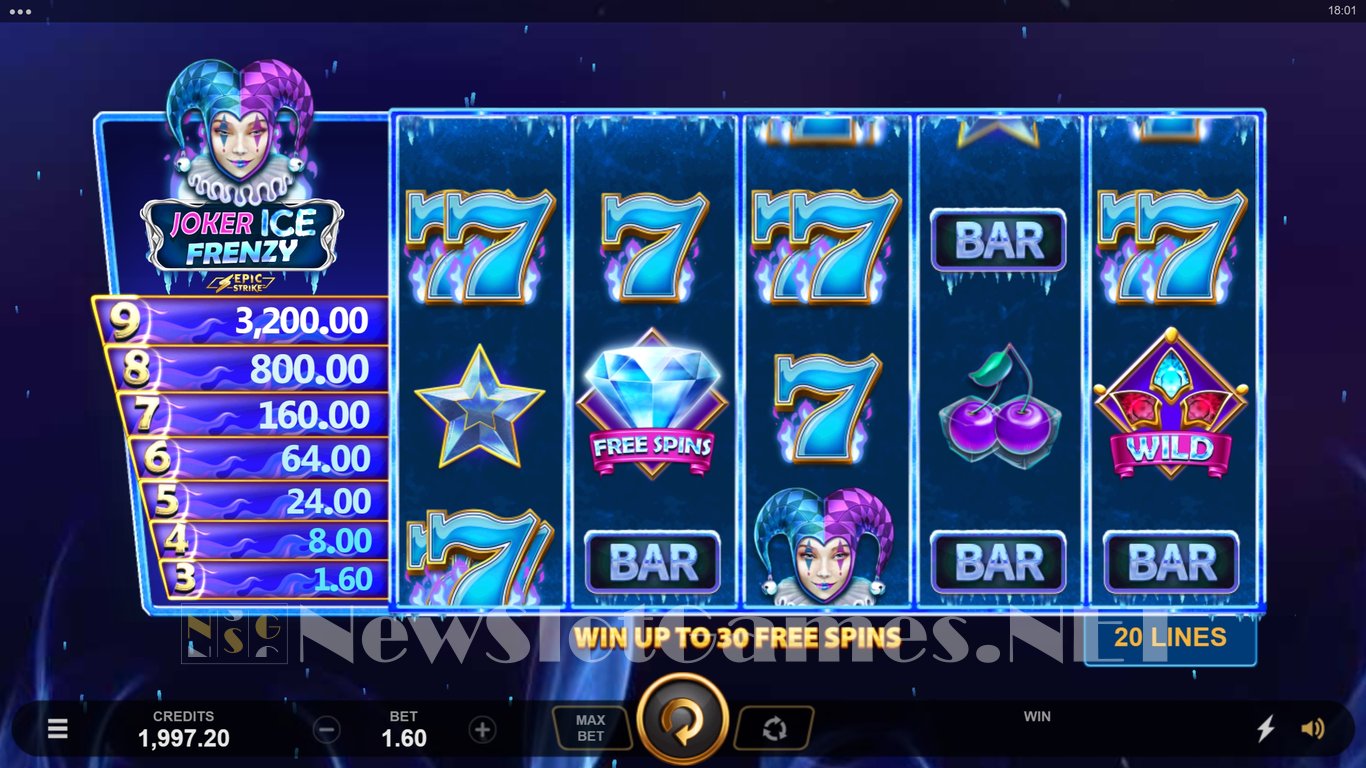 Joker Ice Frenzy Slot Slot Image in Demo - pic. 4