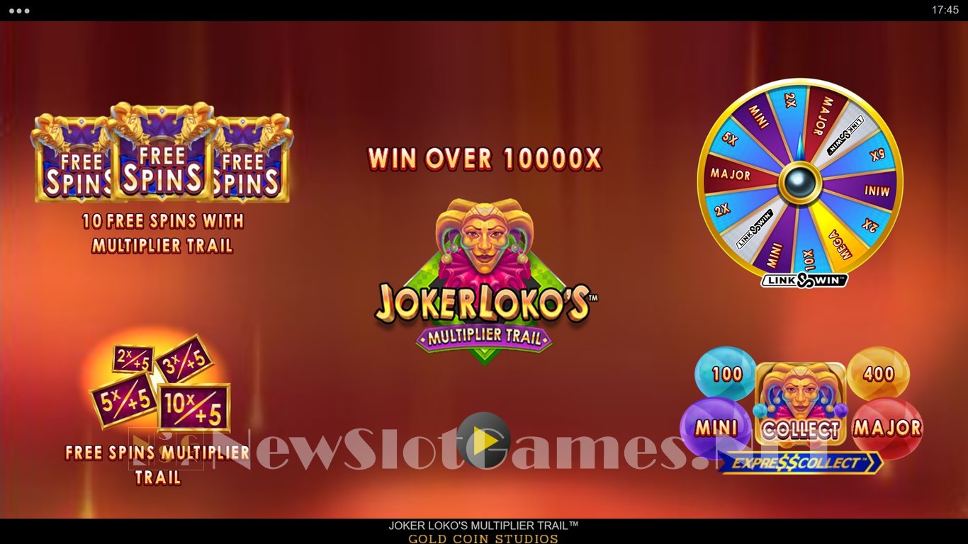 Joker Lokos Multiplier Trail Slot Demo Image