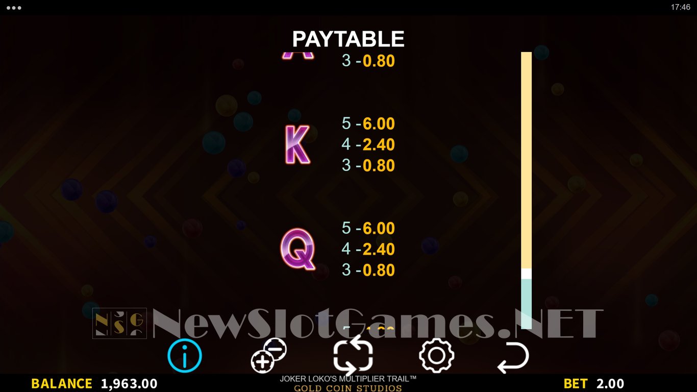 Joker Lokos Multiplier Trail Slot Slot Image in Demo - pic. 11