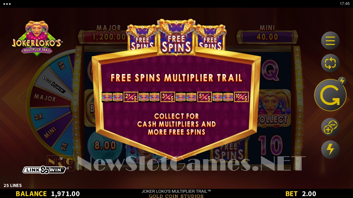Joker Lokos Multiplier Trail Slot Slot Image in Demo - pic. 2