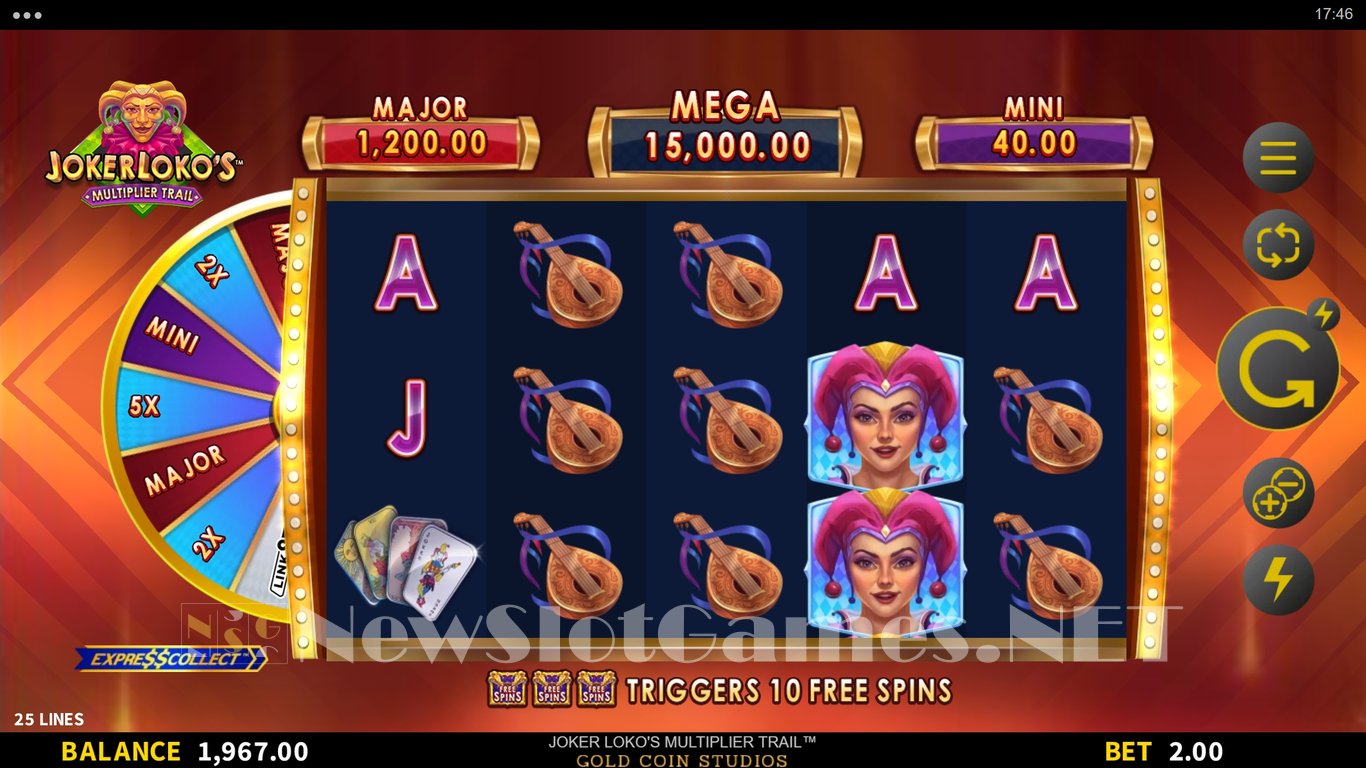 Joker Lokos Multiplier Trail Slot Slot Image in Demo - pic. 3