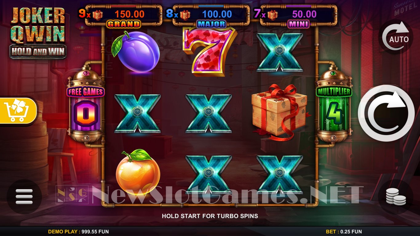 Joker Qwin Hold and Win Slot Demo Image