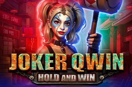 Joker Qwin Hold and Win Slot Logo