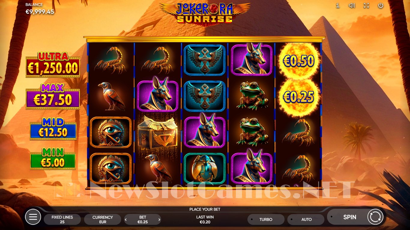 Joker Ra Sunrise Slot Slot Image in Demo - pic. 3