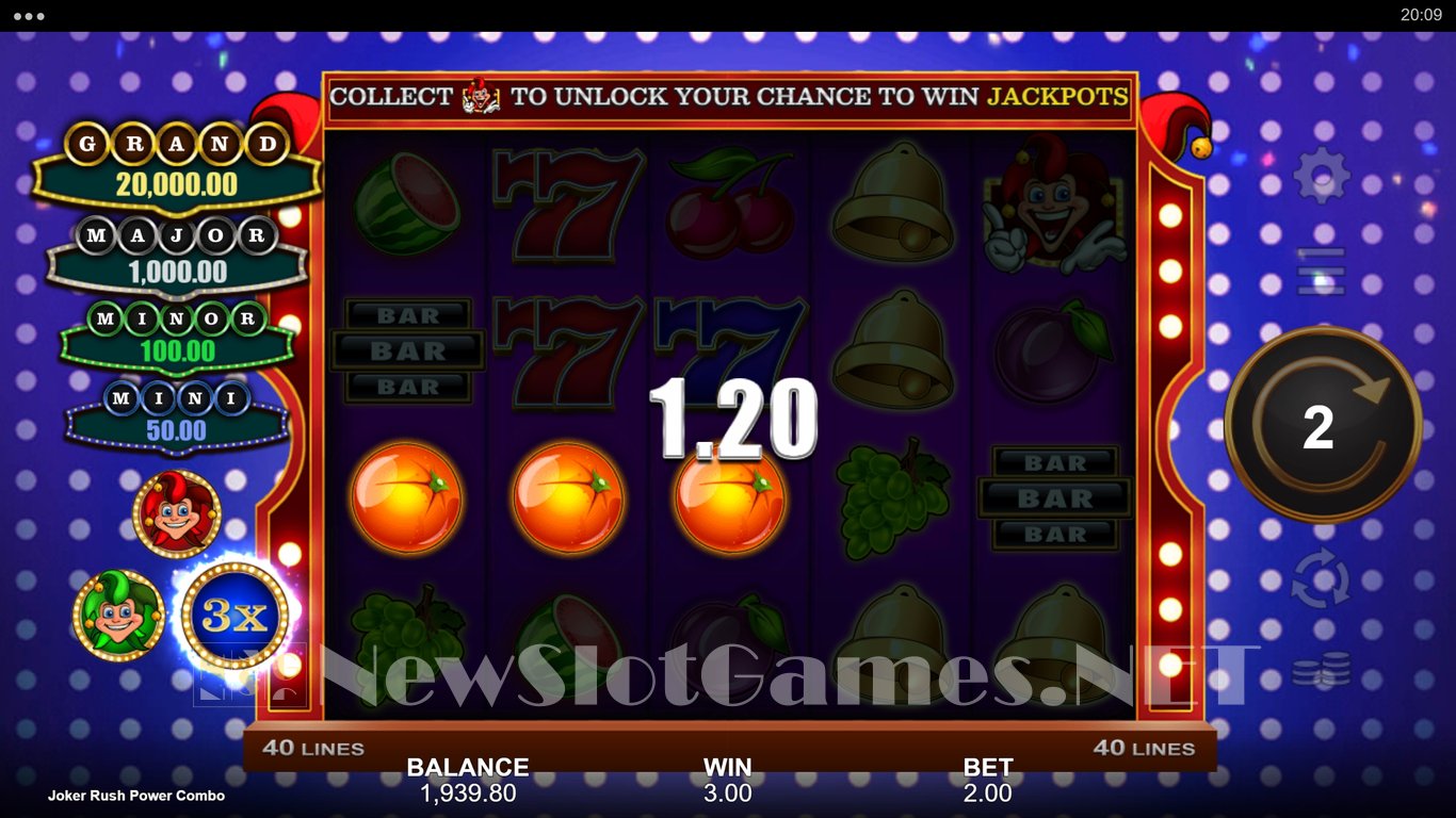 Joker Rush Power Combo Slot Slot Image in Demo - pic. 11