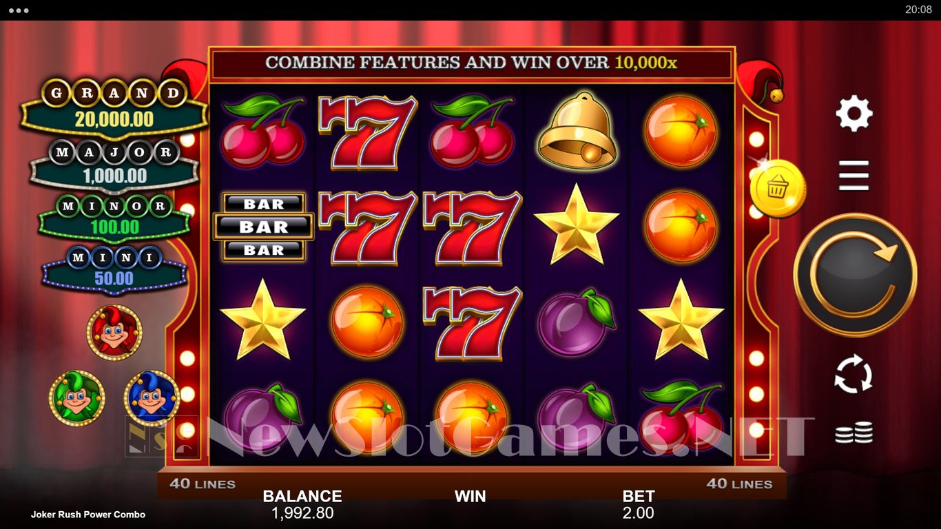 Joker Rush Power Combo Slot Slot Image in Demo - pic. 3