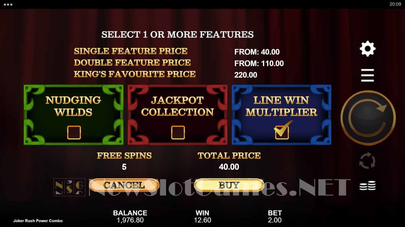 Joker Rush Power Combo Slot Slot Image in Demo - pic. 8