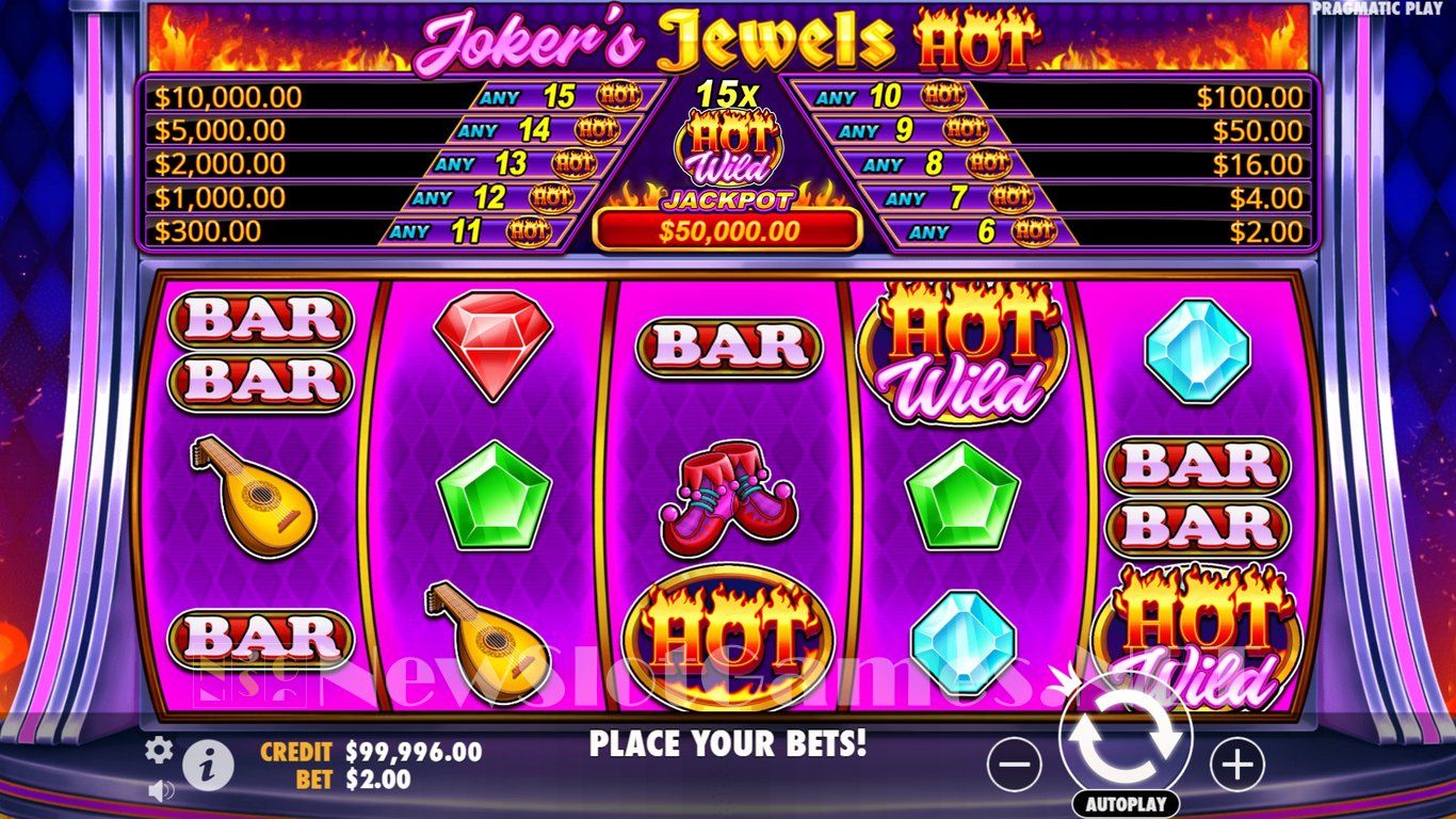 Jokers Jewels Hot Slot Slot Image in Demo - pic. 2