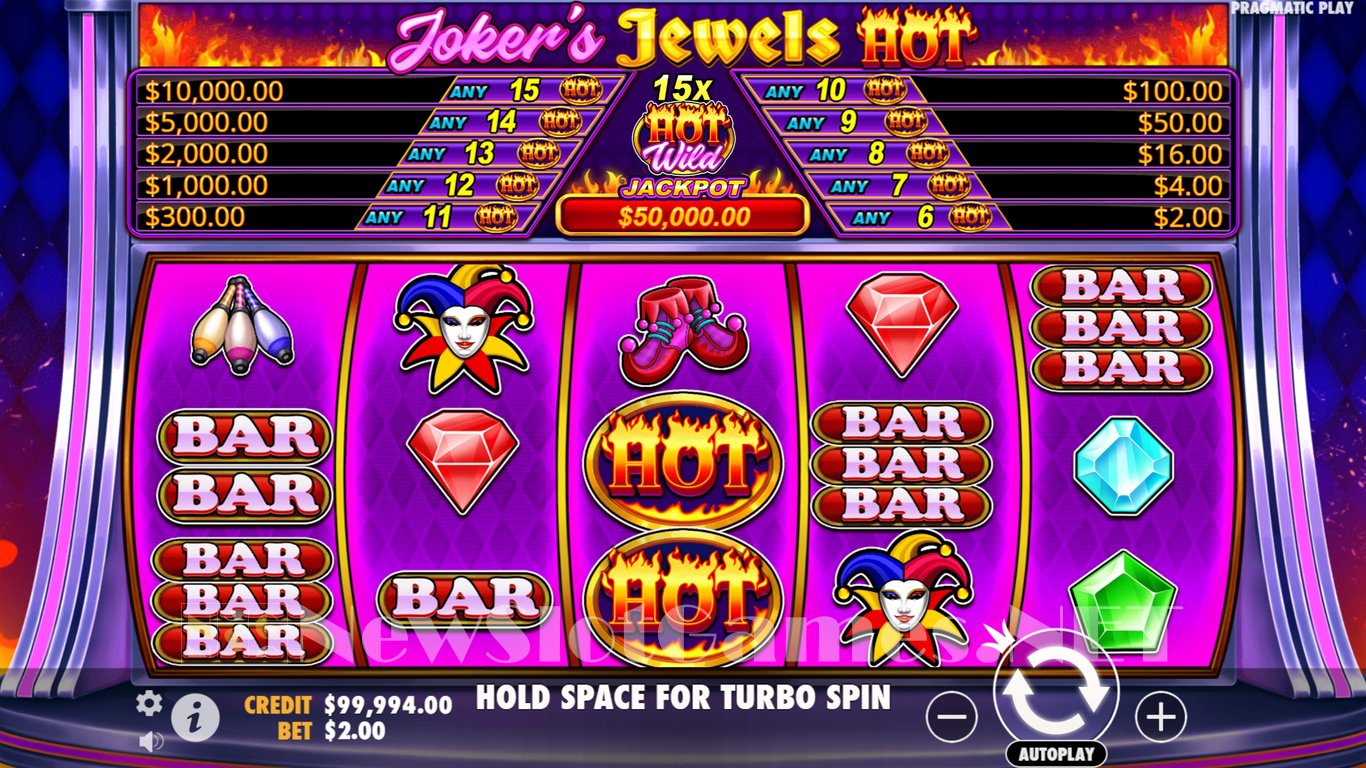 Jokers Jewels Hot Slot Slot Image in Demo - pic. 3