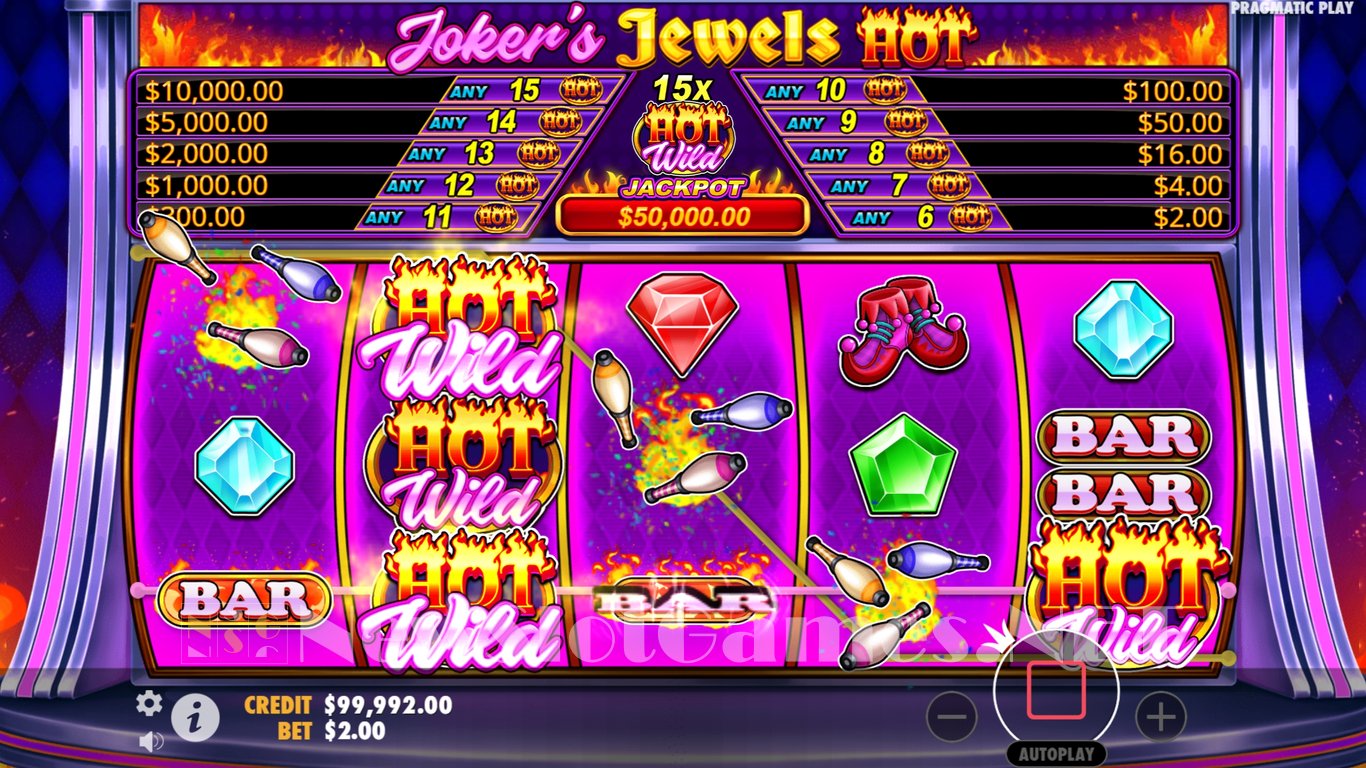 Jokers Jewels Hot Slot Slot Image in Demo - pic. 4