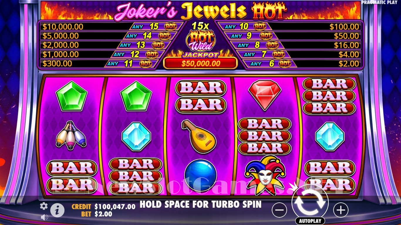 Jokers Jewels Hot Slot Slot Image in Demo - pic. 6