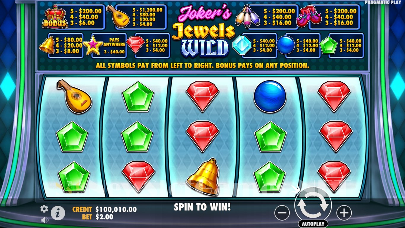 Jokers Jewels Wild Slot Slot Image in Demo - pic. 4