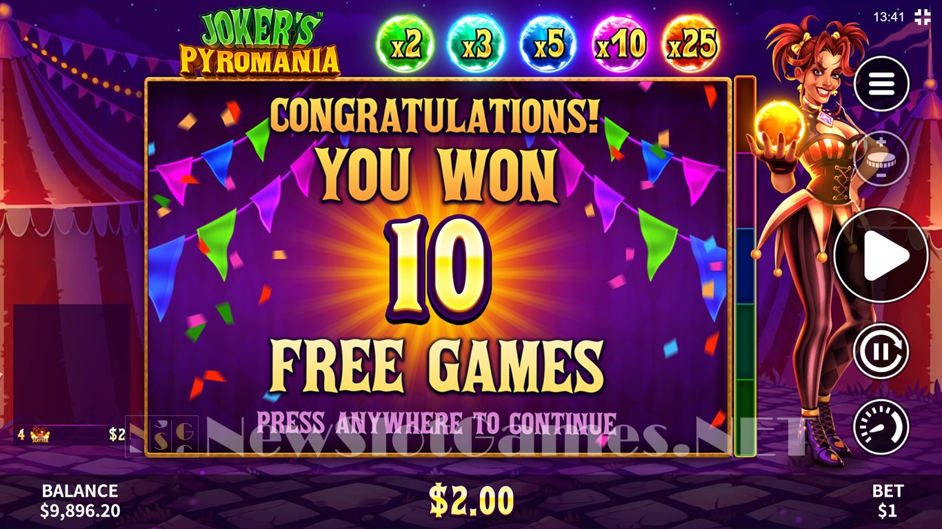 Jokers Pyromania Slot Slot Image in Demo - pic. 7