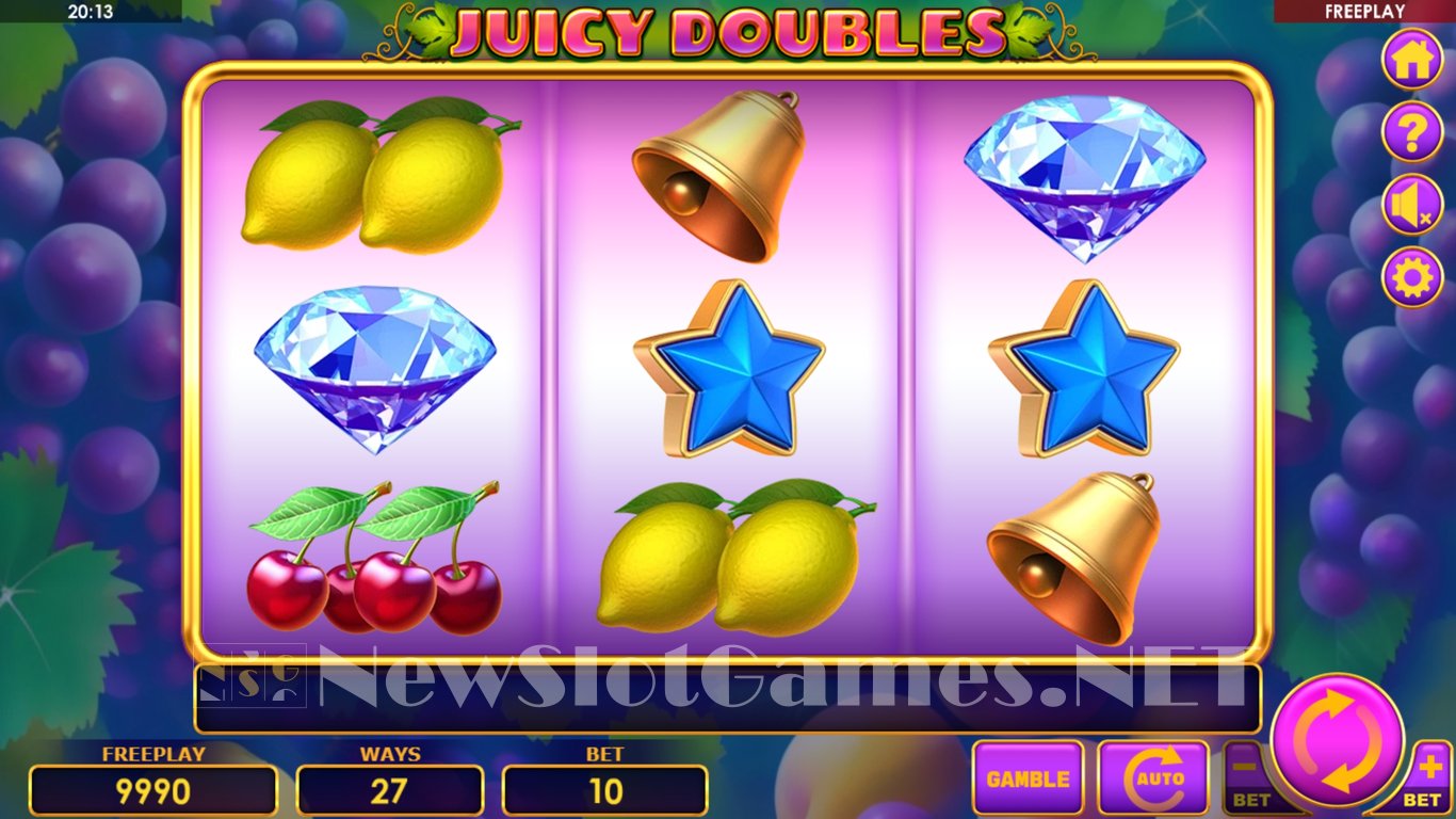 Juicy Doubles Slot Demo Image