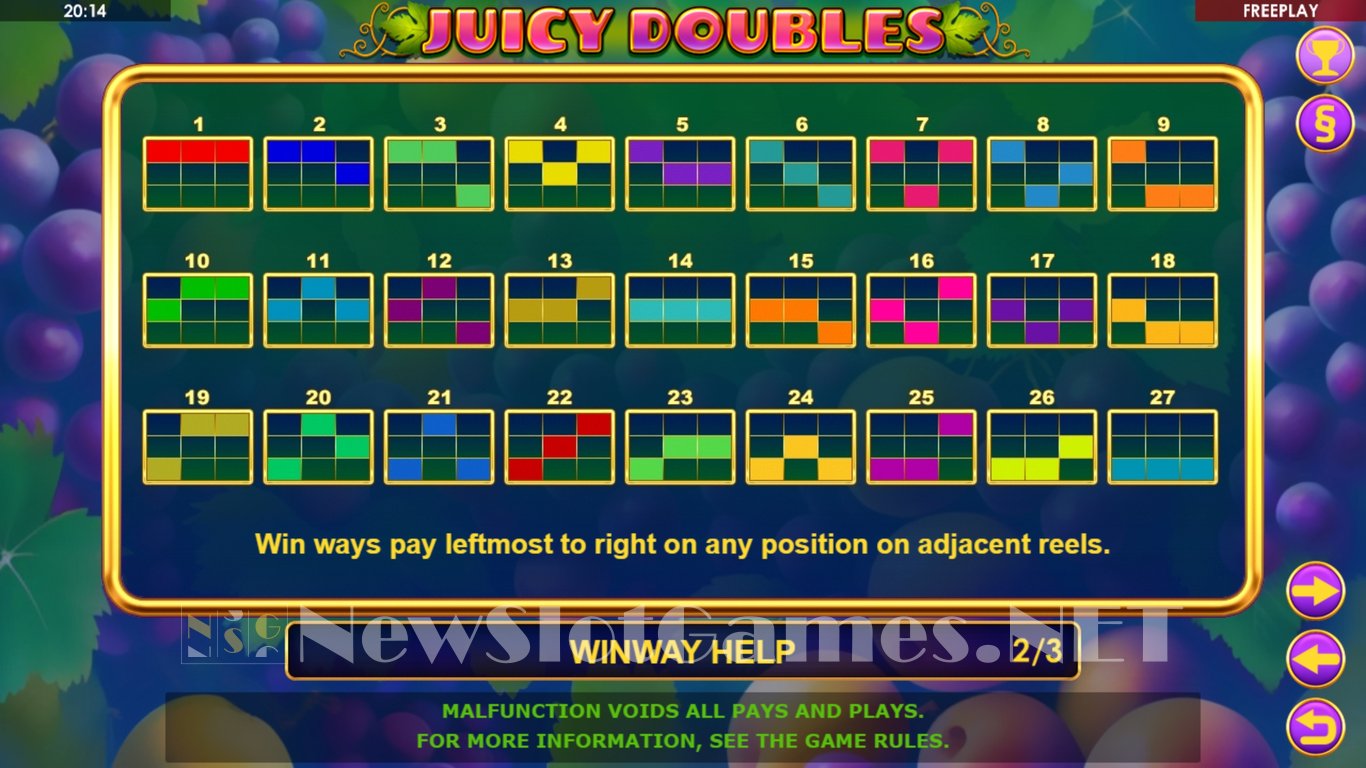 Juicy Doubles Slot Slot Image in Demo - pic. 8