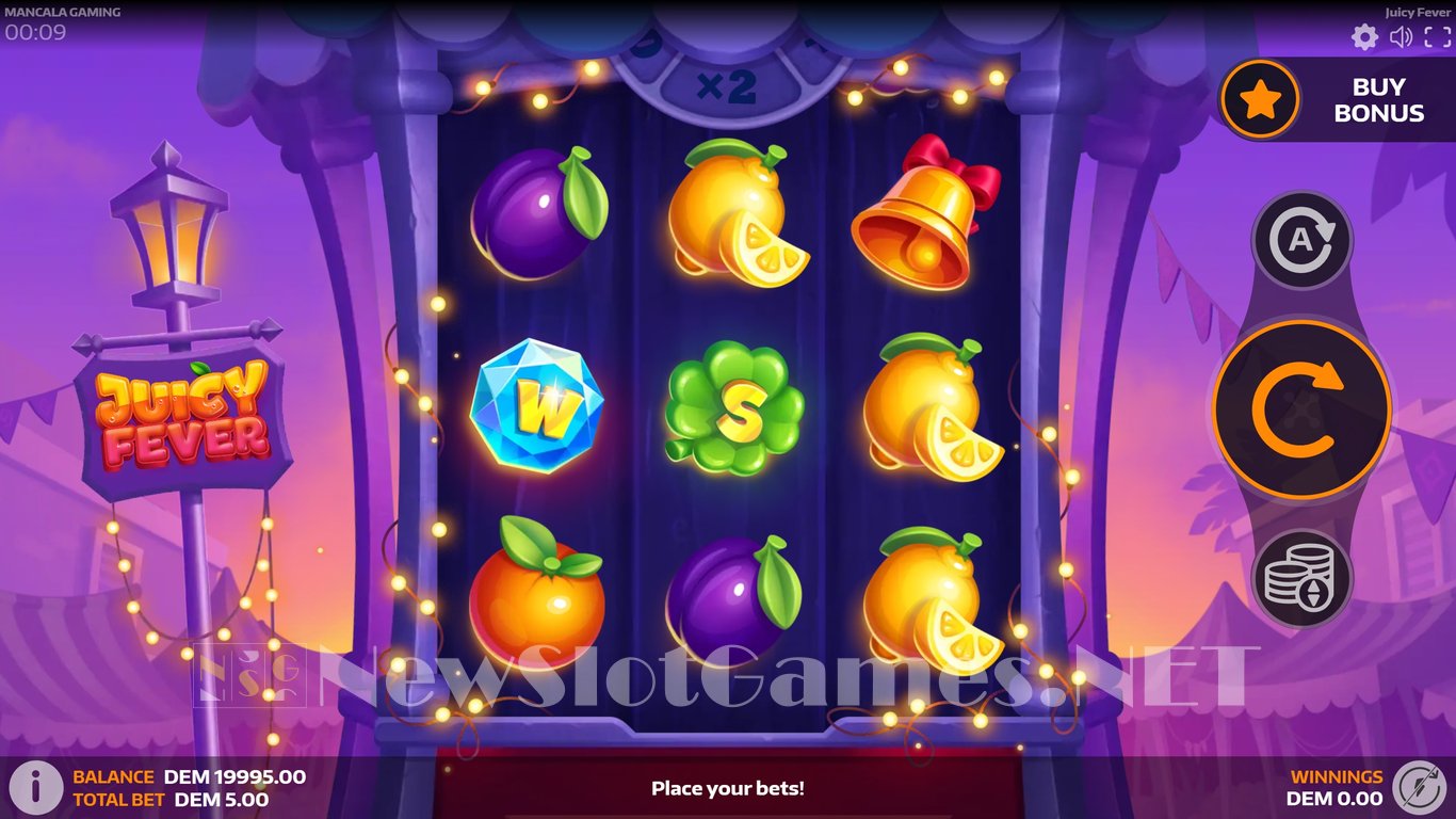 Juicy Fever Slot Demo Image