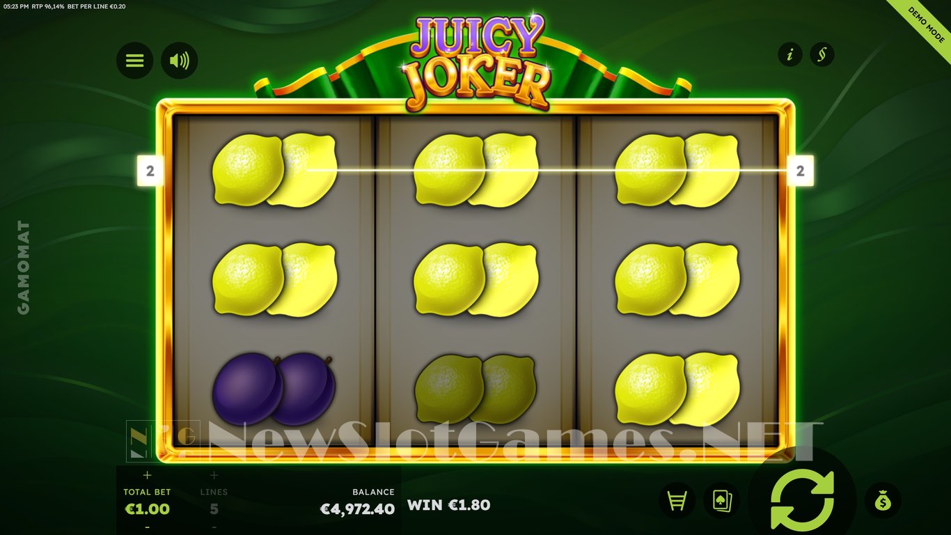 Juicy Joker Slot Slot Image in Demo - pic. 11