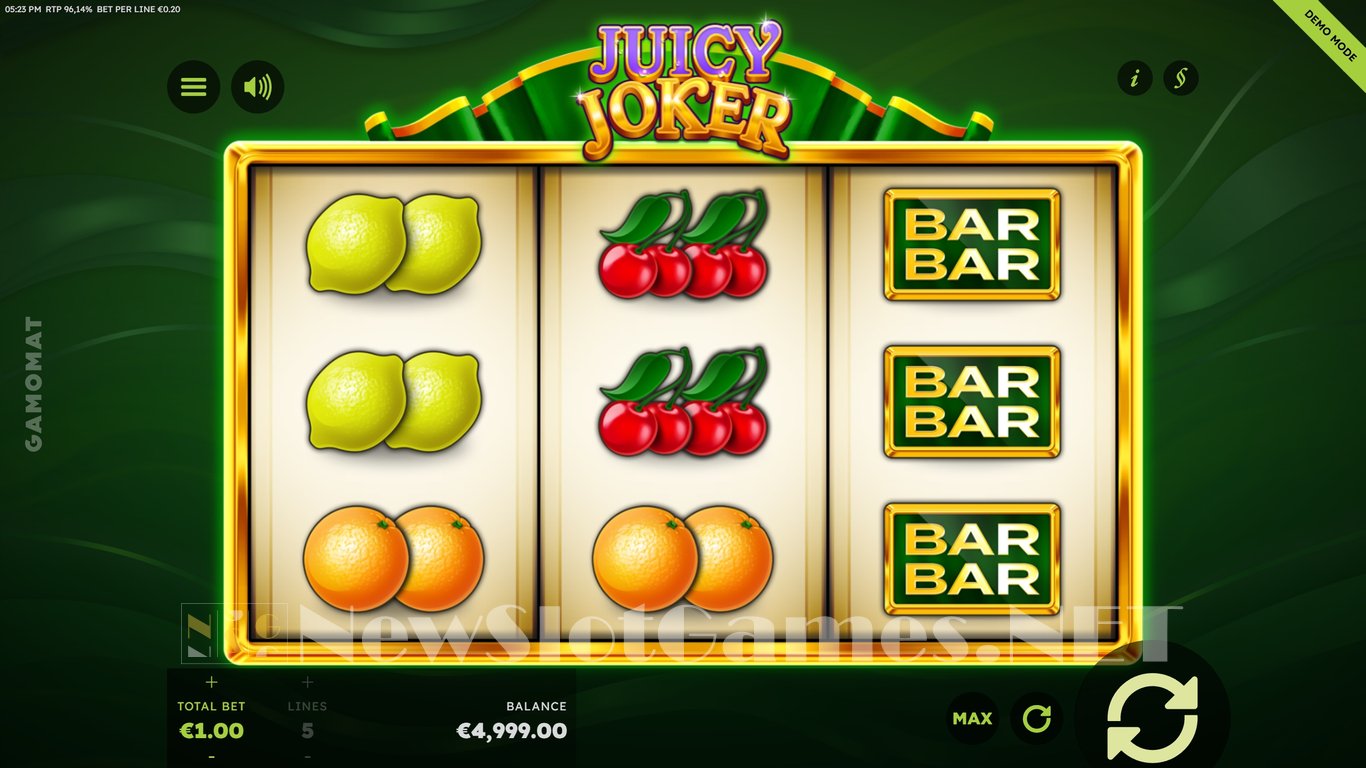 Juicy Joker Slot Slot Image in Demo - pic. 2