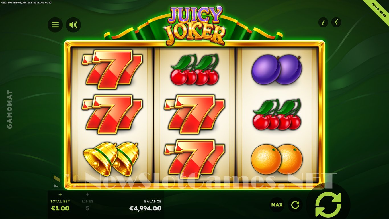 Juicy Joker Slot Slot Image in Demo - pic. 5