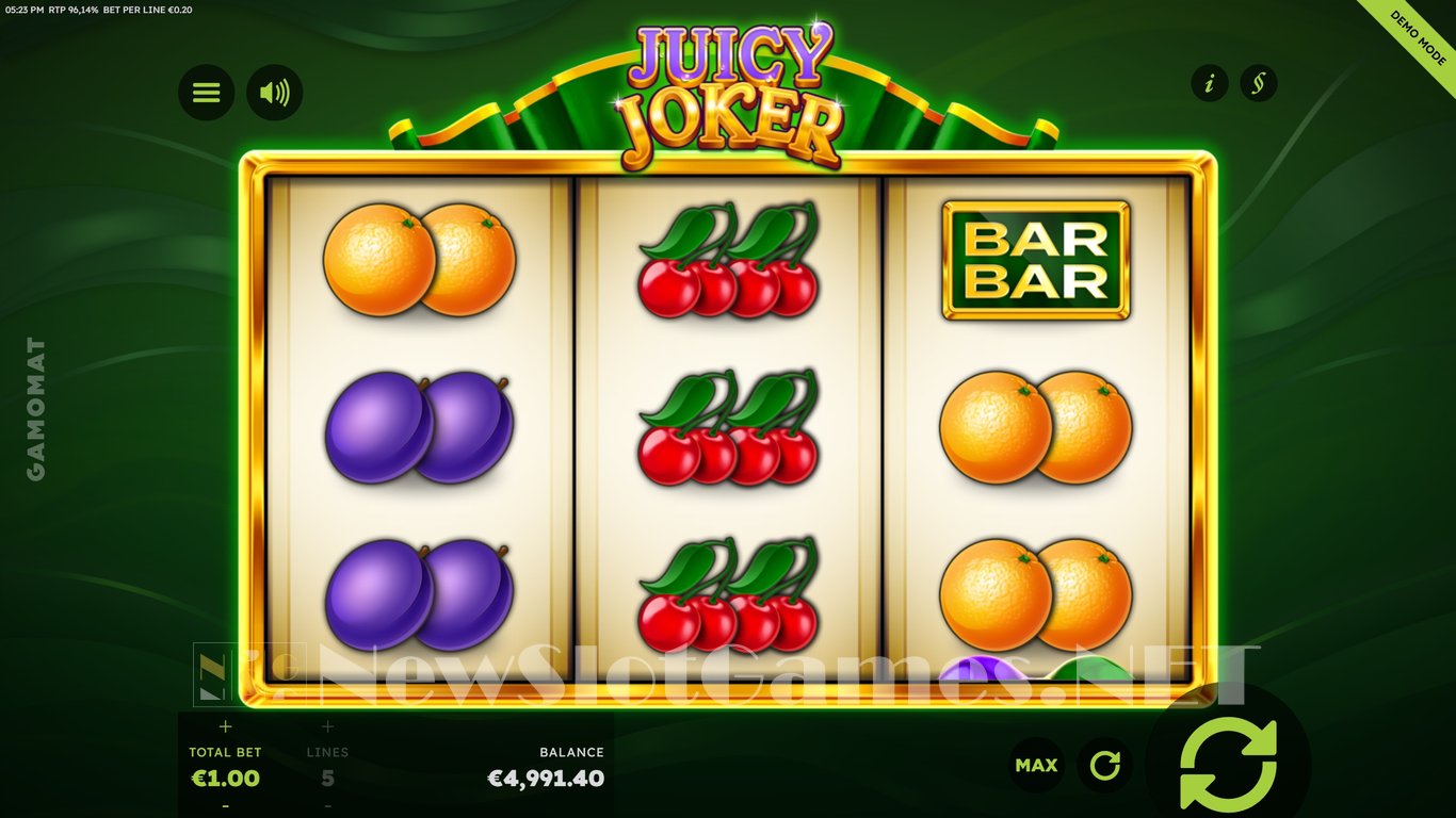 Juicy Joker Slot Slot Image in Demo - pic. 8