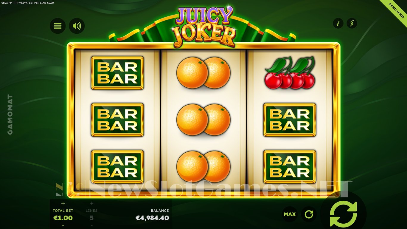 Juicy Joker Slot Slot Image in Demo - pic. 9