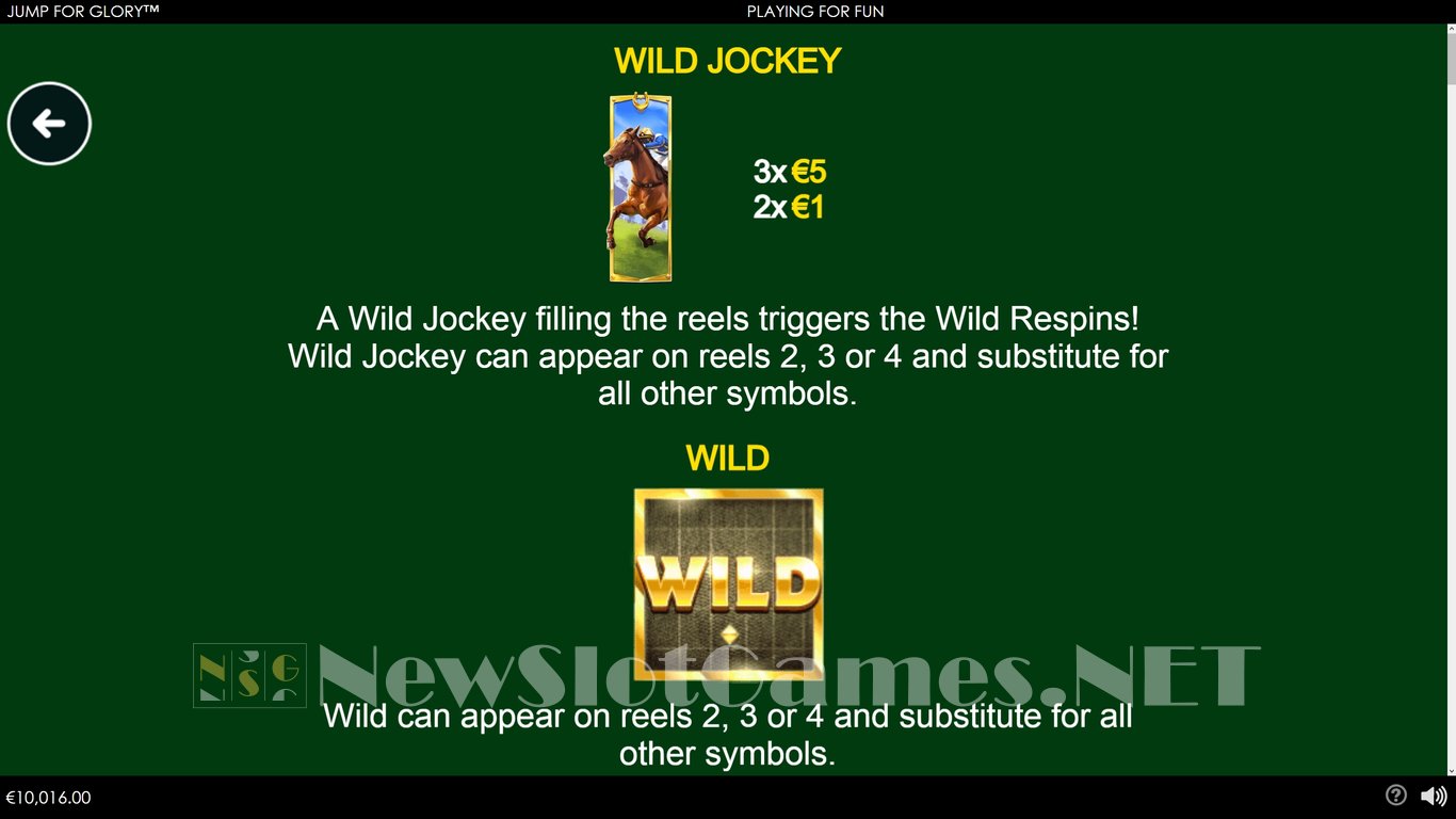 Jump for Glory Slot Slot Image in Demo - pic. 7