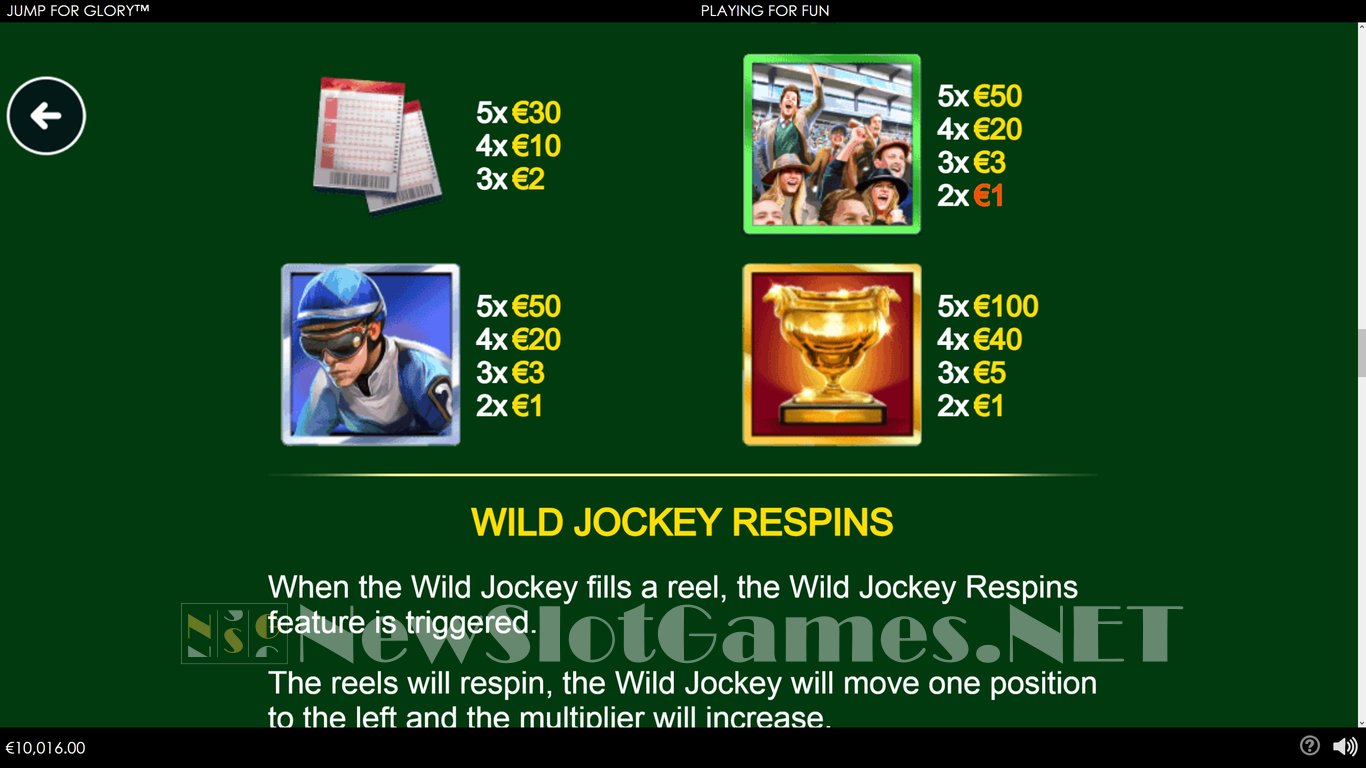 Jump for Glory Slot Slot Image in Demo - pic. 9