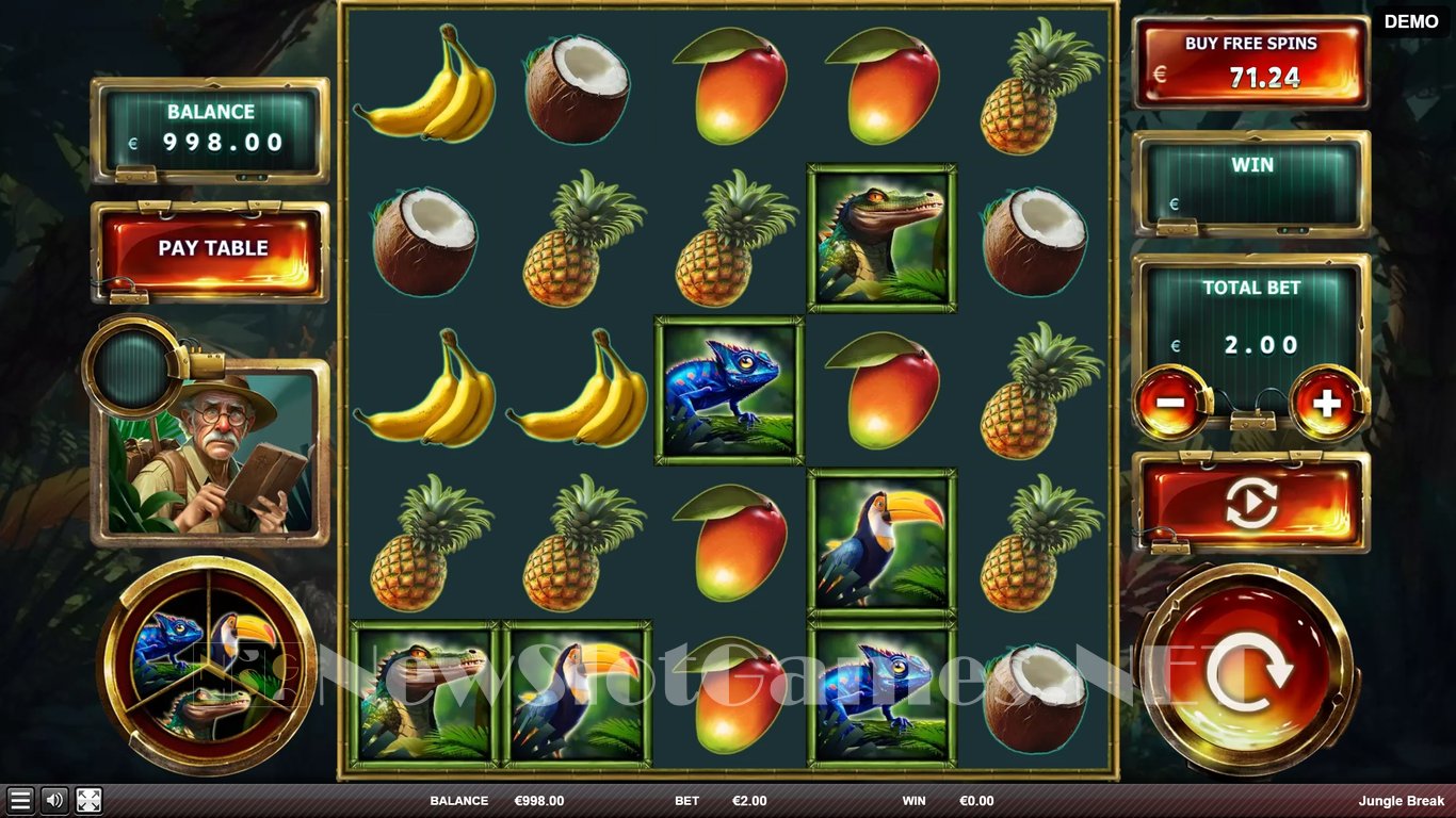 Jungle Break Slot Slot Image in Demo - pic. 2