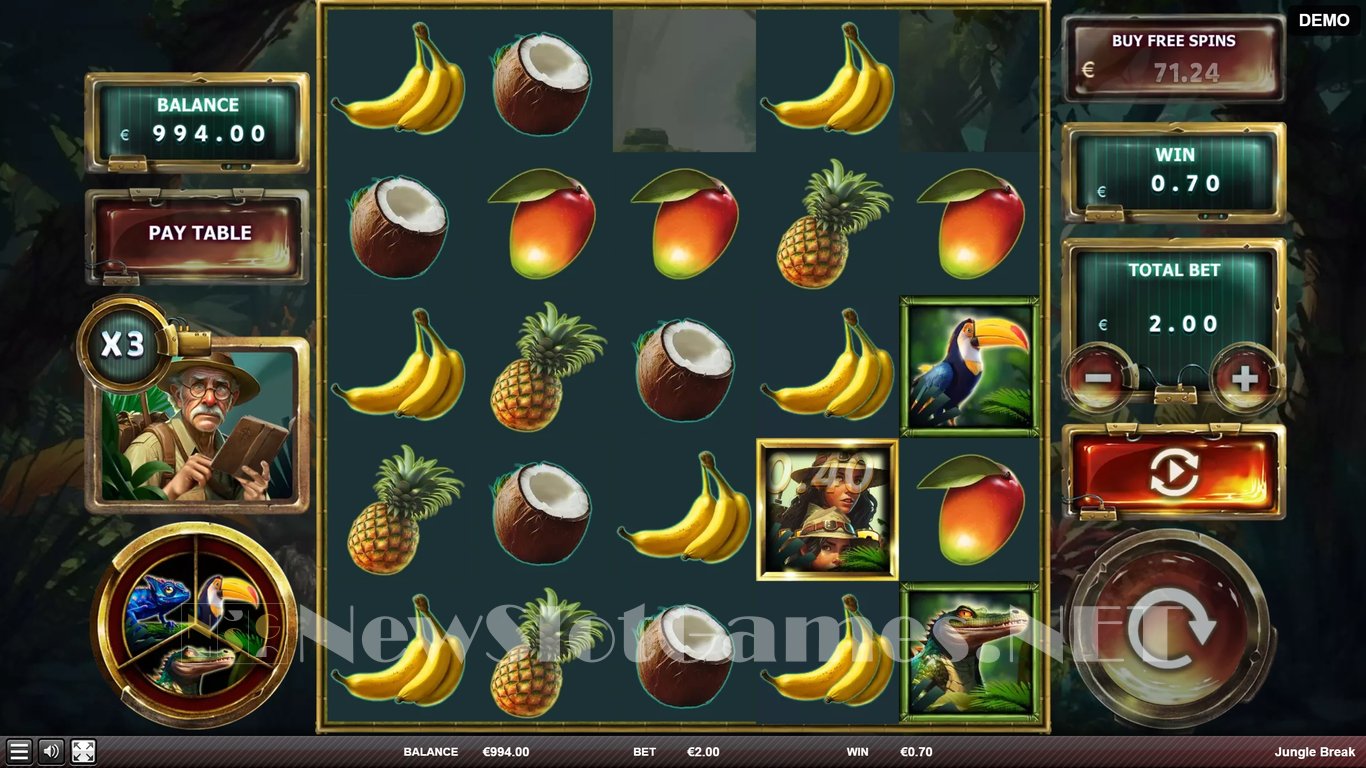 Jungle Break Slot Slot Image in Demo - pic. 4