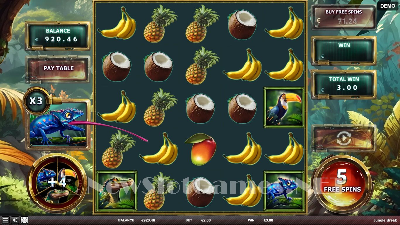Jungle Break Slot Slot Image in Demo - pic. 7