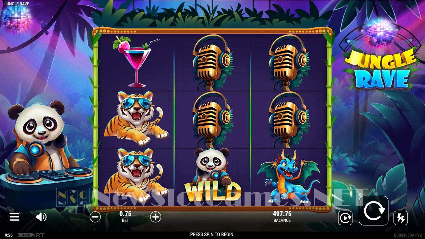 Jungle Rave Slot Slot Image in Demo - pic. 4