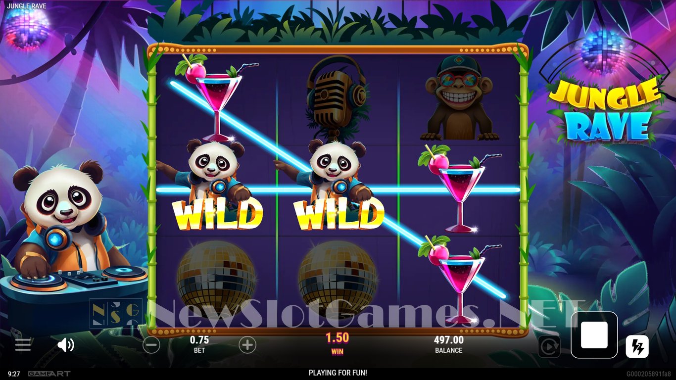 Jungle Rave Slot Slot Image in Demo - pic. 5