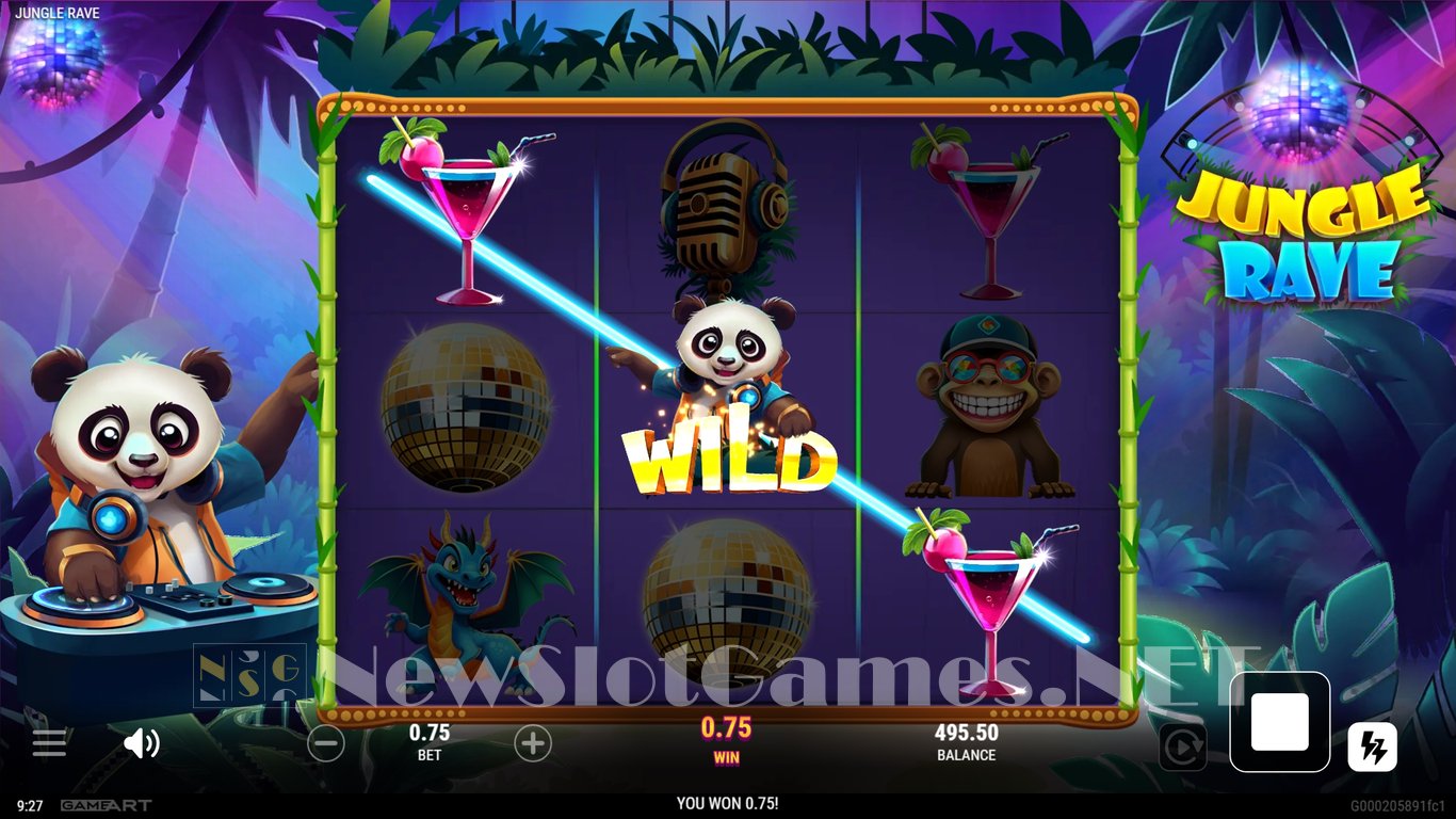 Jungle Rave Slot Slot Image in Demo - pic. 6