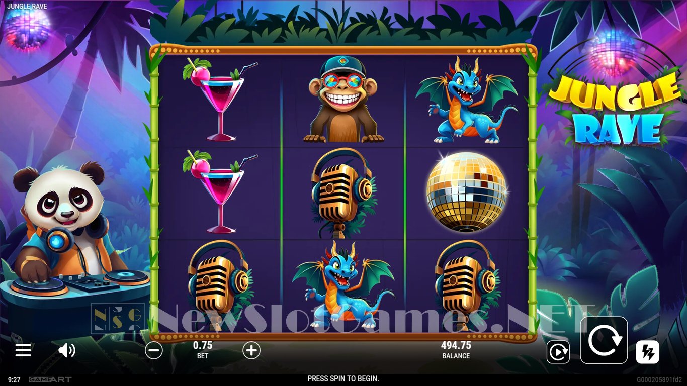 Jungle Rave Slot Slot Image in Demo - pic. 8