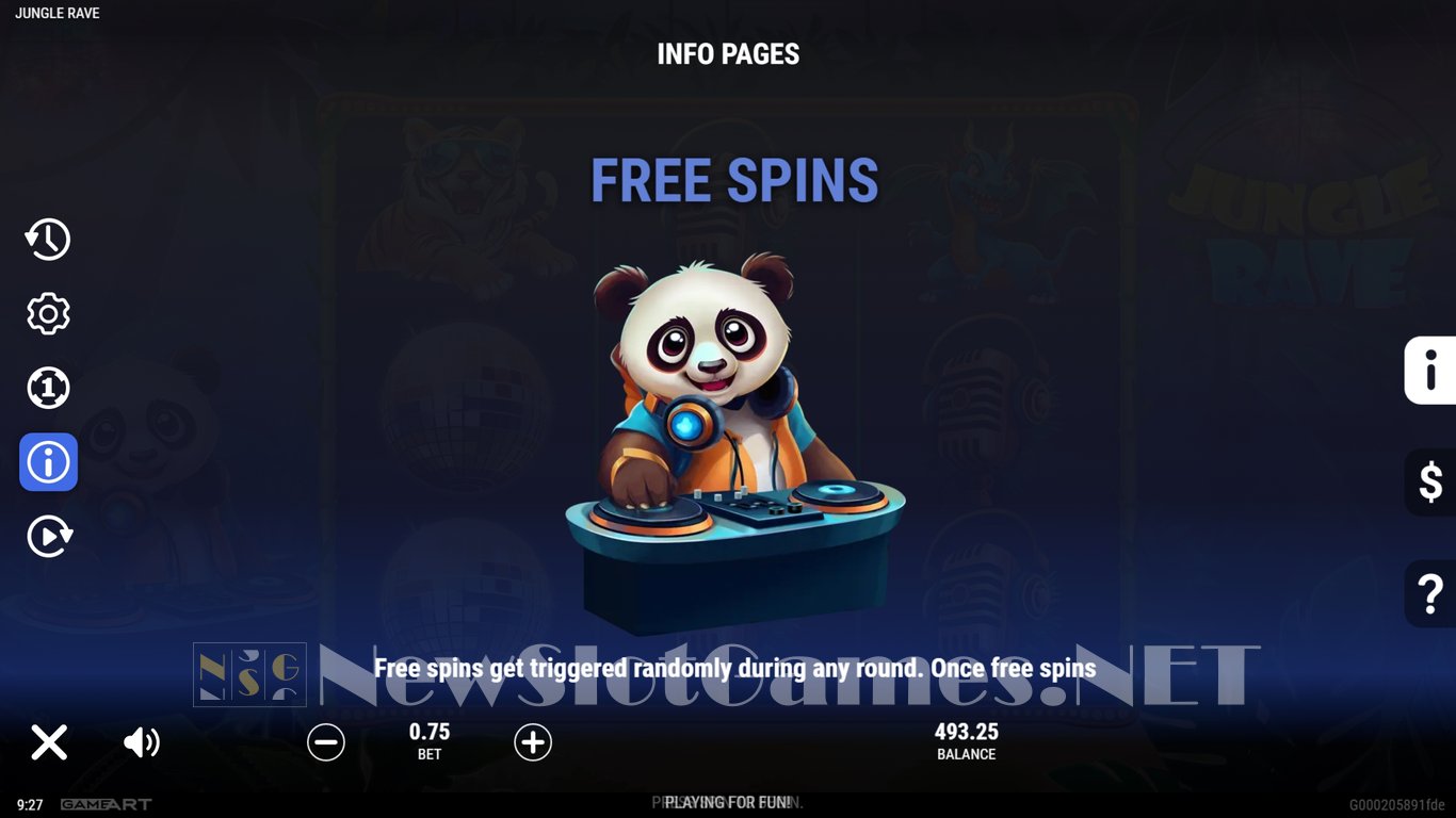 Jungle Rave Slot Slot Image in Demo - pic. 9