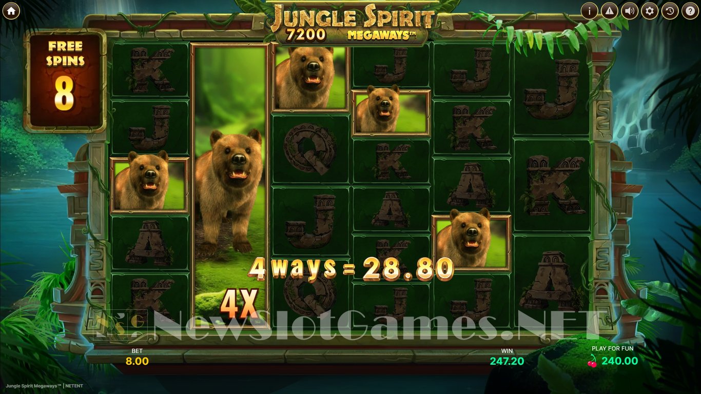 Jungle Spirit Megaways Slot Slot Image in Demo - pic. 13