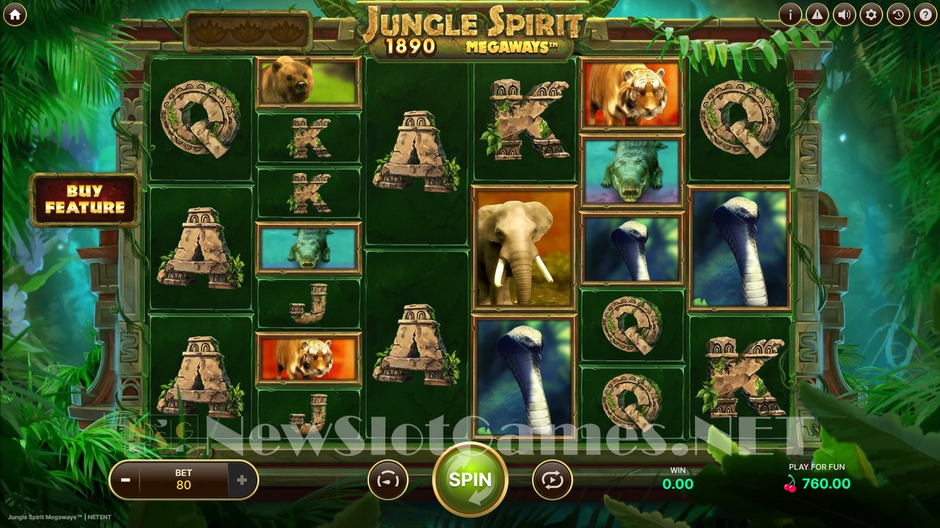 Jungle Spirit Megaways Slot Slot Image in Demo - pic. 2