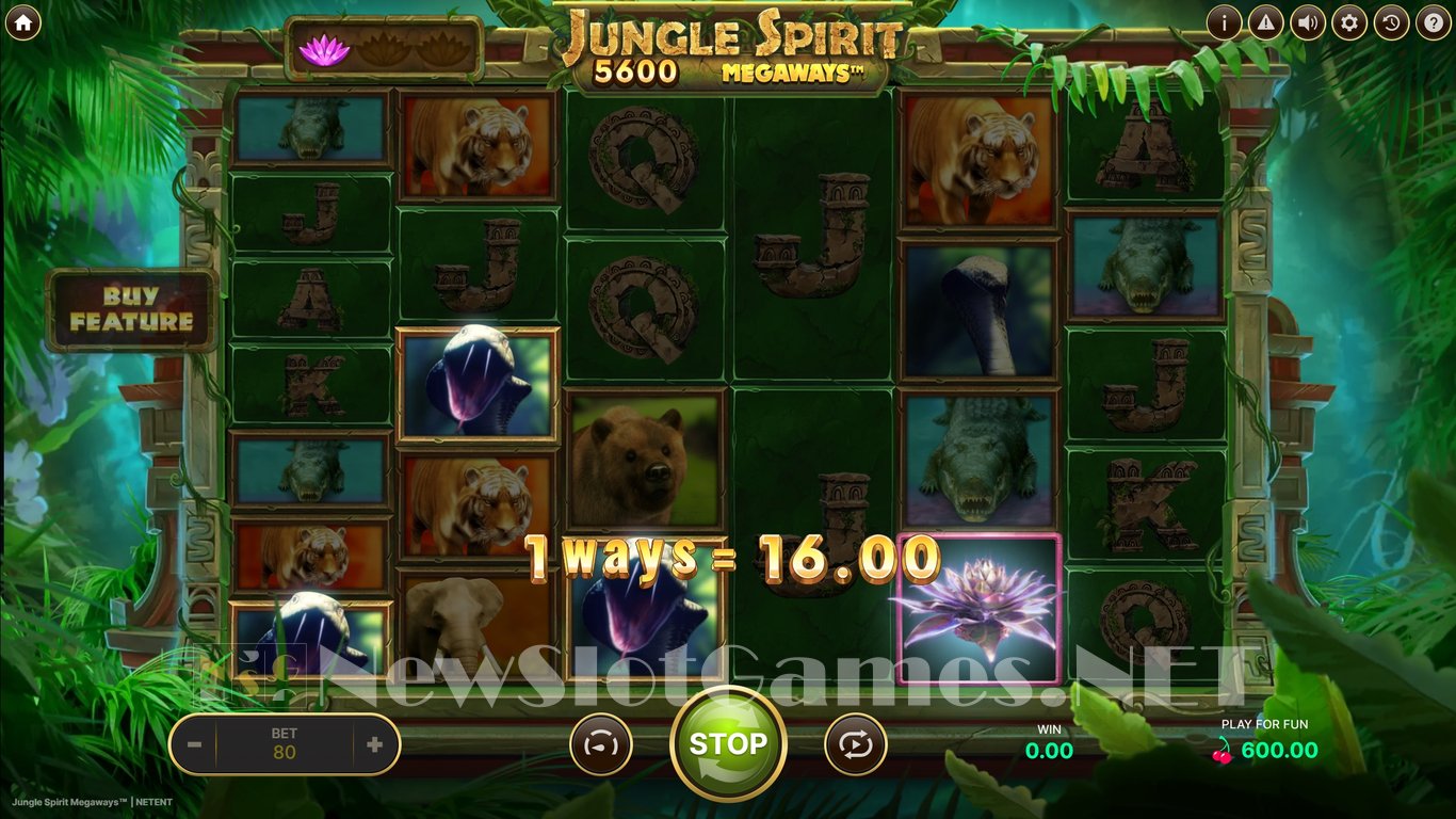 Jungle Spirit Megaways Slot Slot Image in Demo - pic. 3