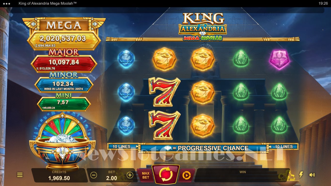 King of Alexandria Mega Moolah Slot Slot Image in Demo - pic. 6