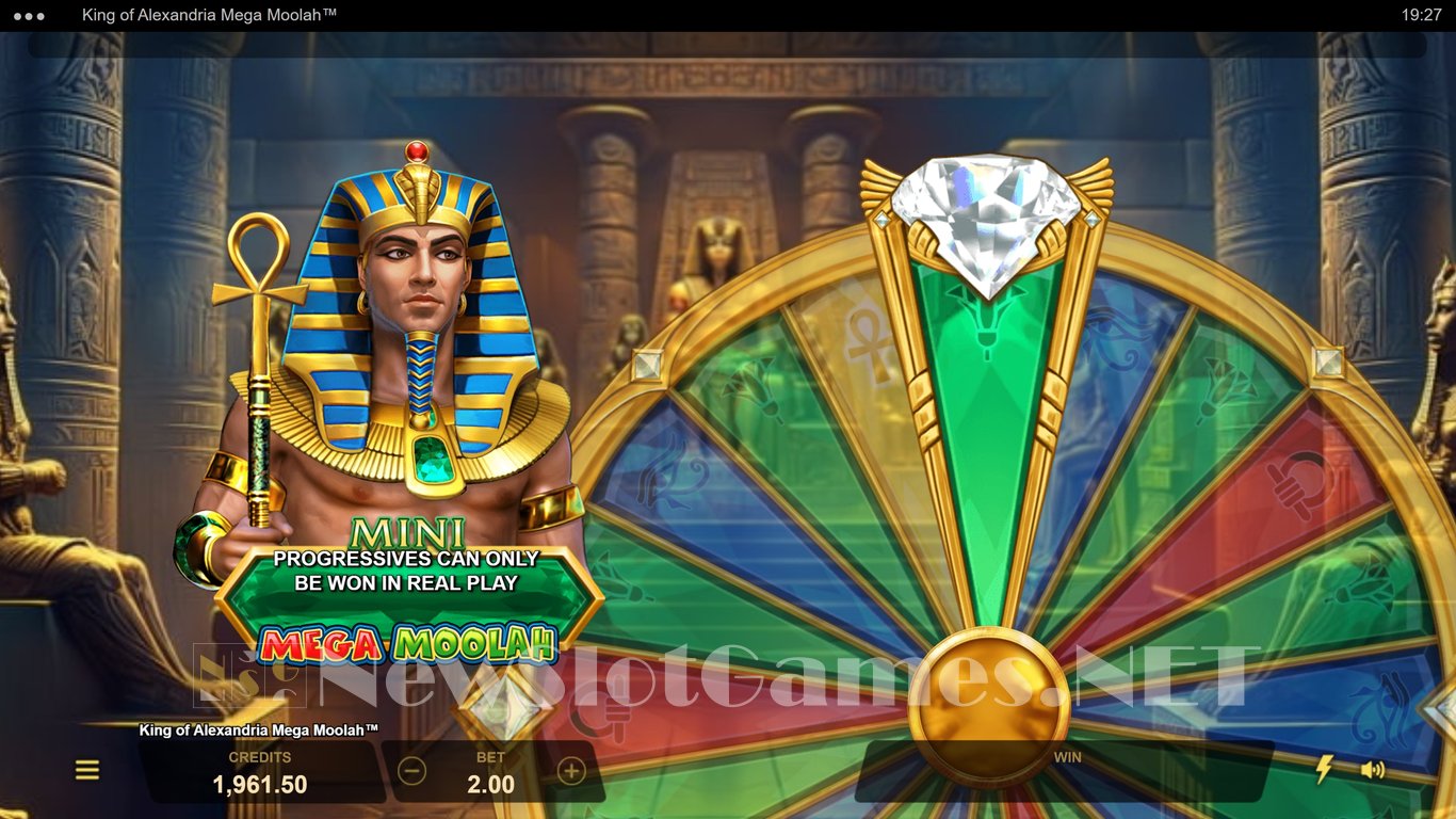King of Alexandria Mega Moolah Slot Slot Image in Demo - pic. 8