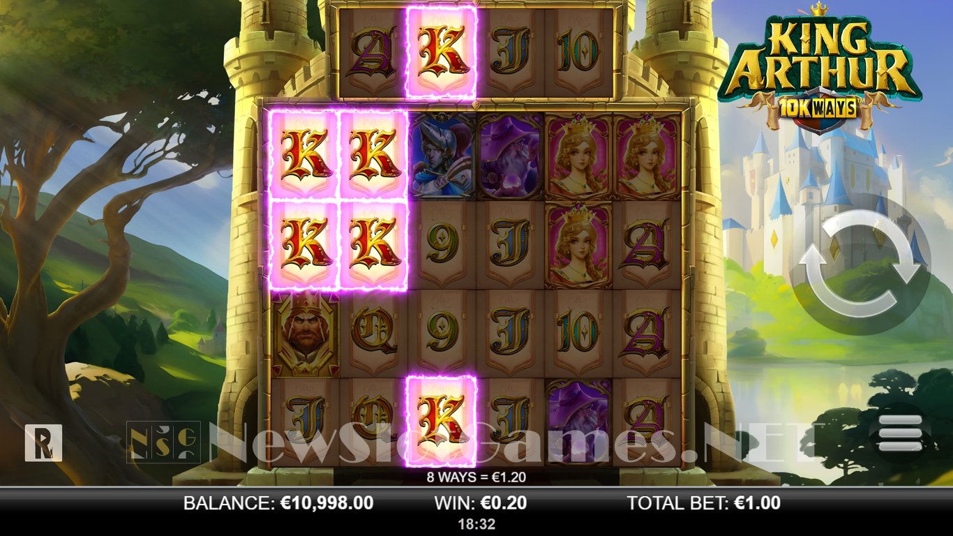King Arthur 10K WAYS Slot Slot Image in Demo - pic. 2