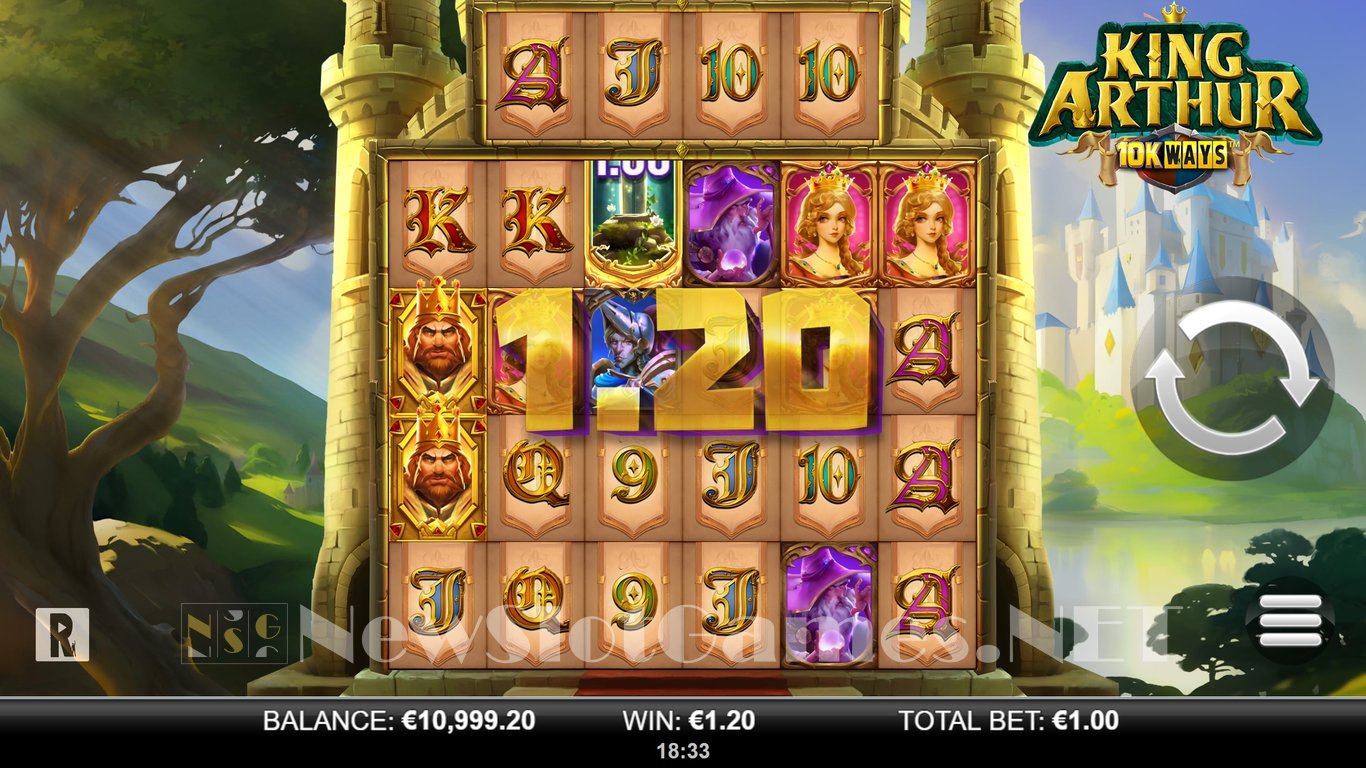 King Arthur 10K WAYS Slot Slot Image in Demo - pic. 3