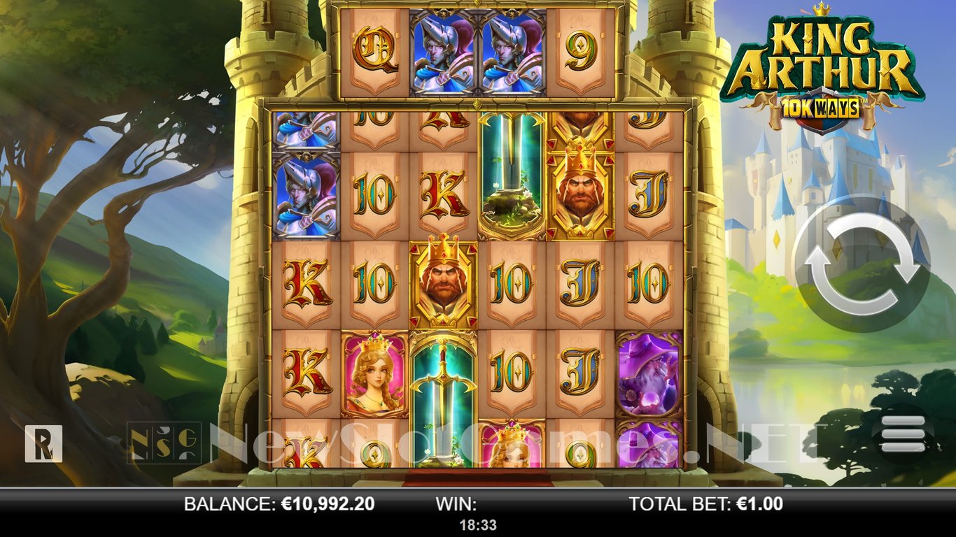 King Arthur 10K WAYS Slot Slot Image in Demo - pic. 4