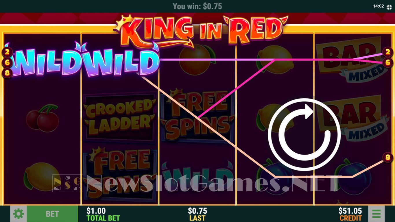 King in Red Slot Slot Image in Demo - pic. 4