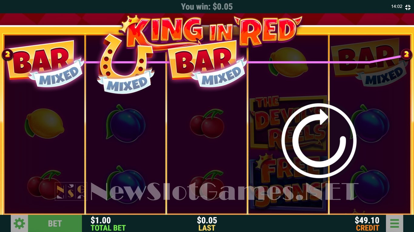 King in Red Slot Slot Image in Demo - pic. 5