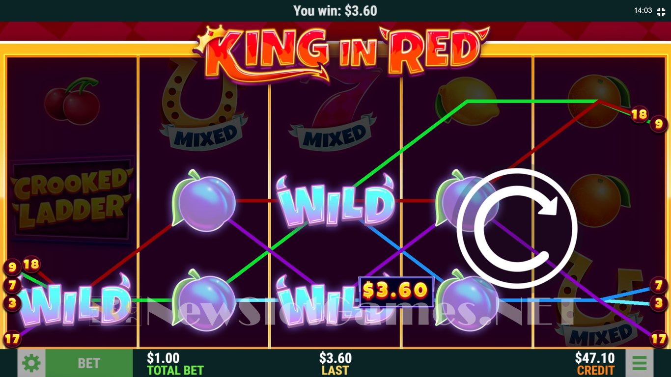 King in Red Slot Slot Image in Demo - pic. 6