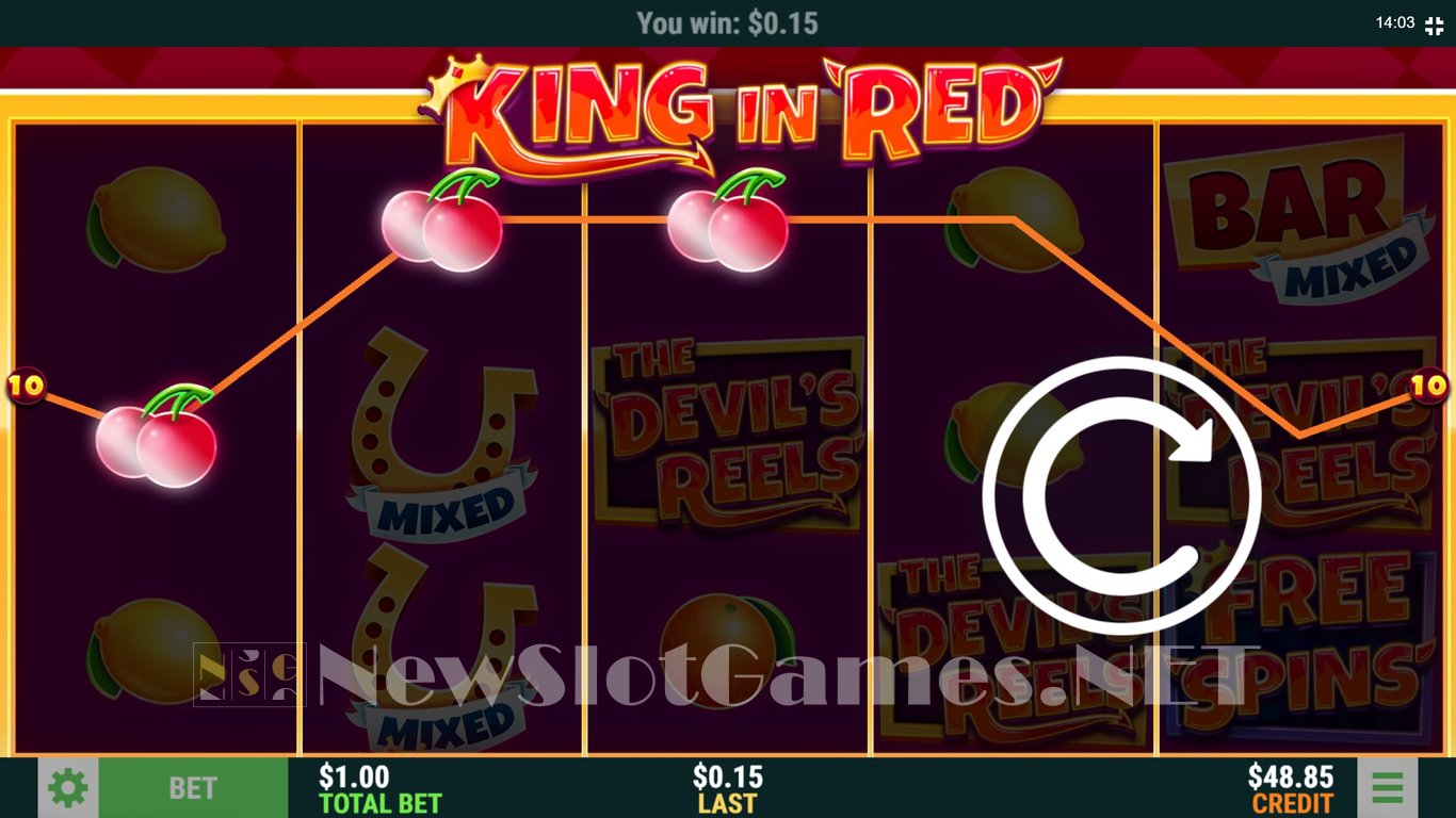 King in Red Slot Slot Image in Demo - pic. 7