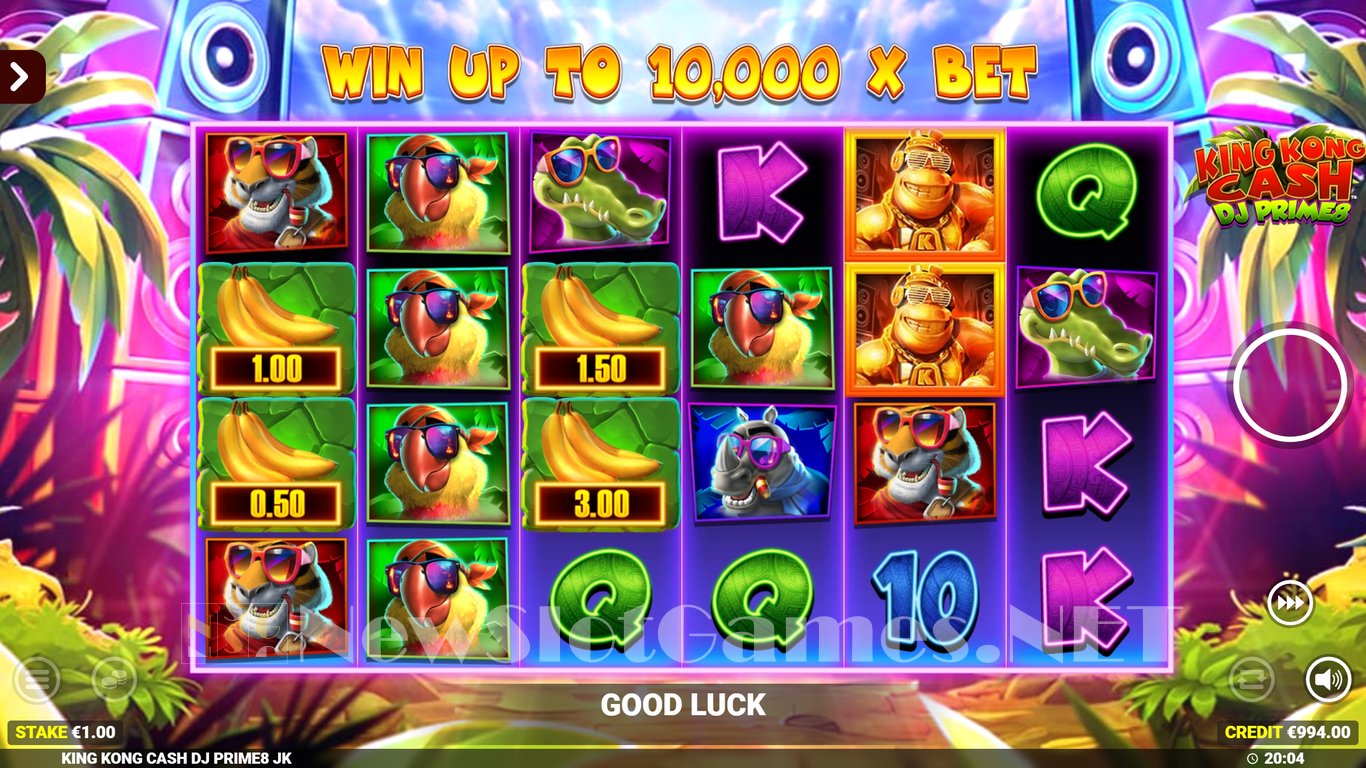 King Kong Cash DJ Prime8 Slot Slot Image in Demo - pic. 5