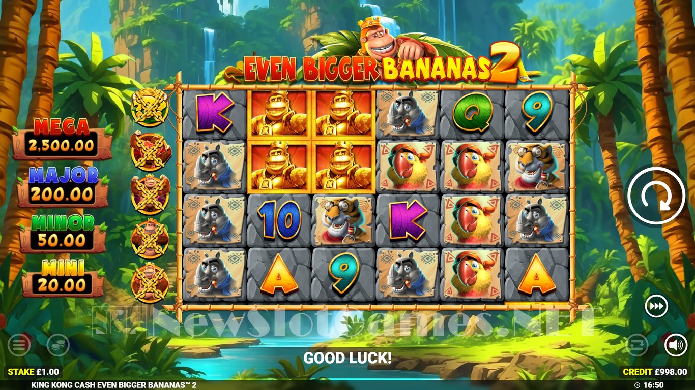 King Kong Cash Even Bigger Bananas 2 Slot Slot Image in Demo - pic. 2